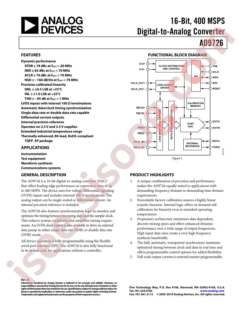 AD9726