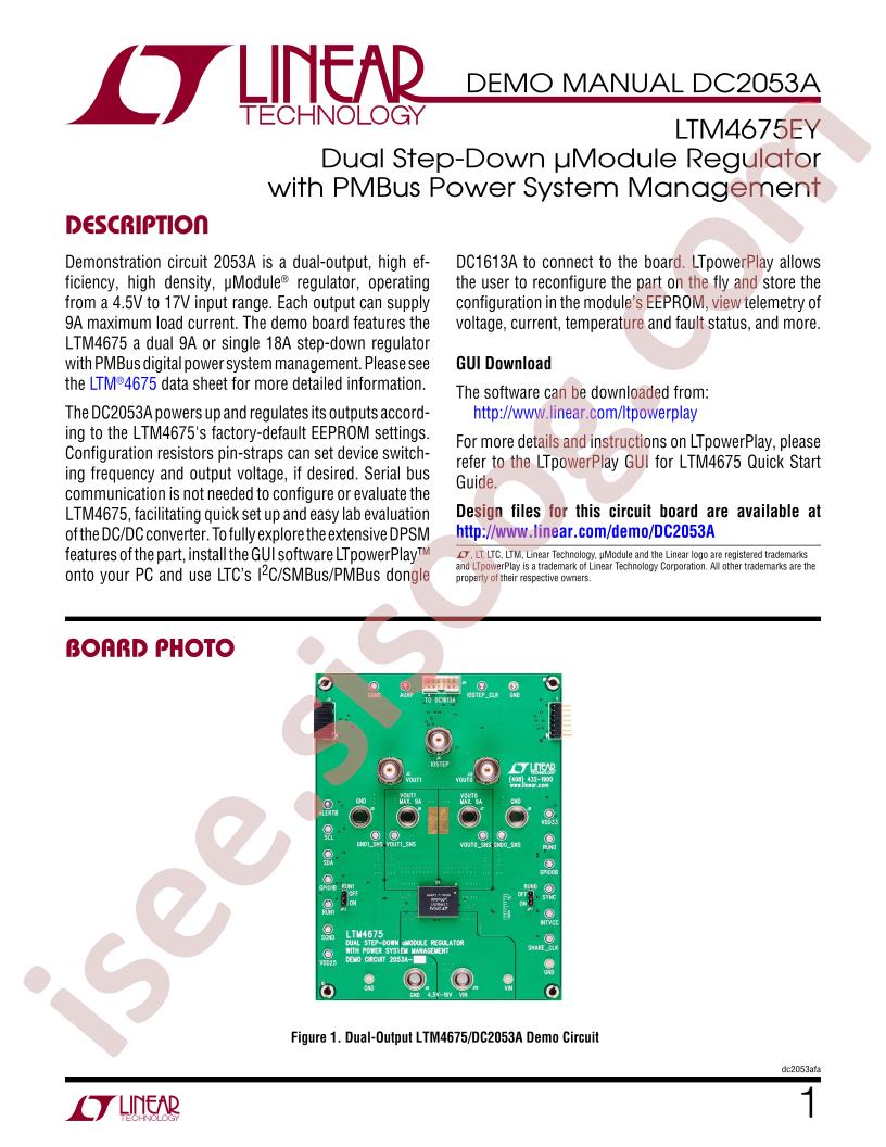 DC2053A Demo Manual