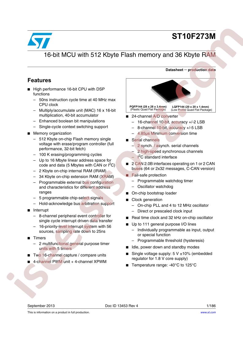 ST10F273M