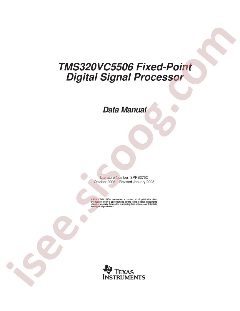 TMS320VC5506