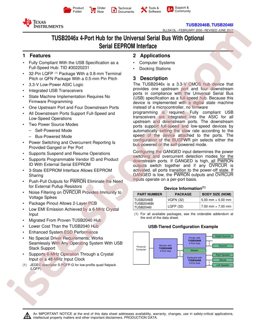 TUSB2046B/BI