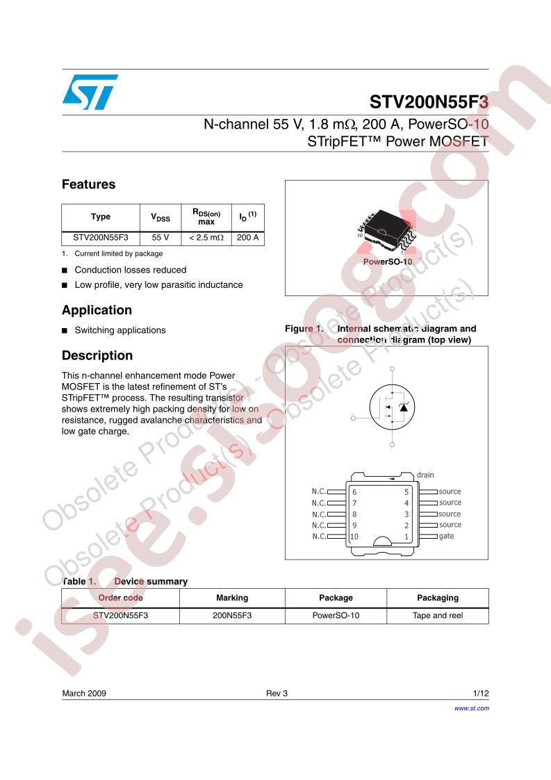 STV200N55F3
