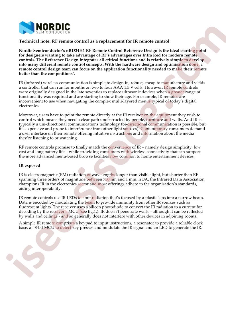 NRD24H1 Technical Note