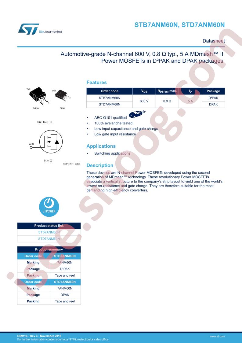 STx7ANM60N