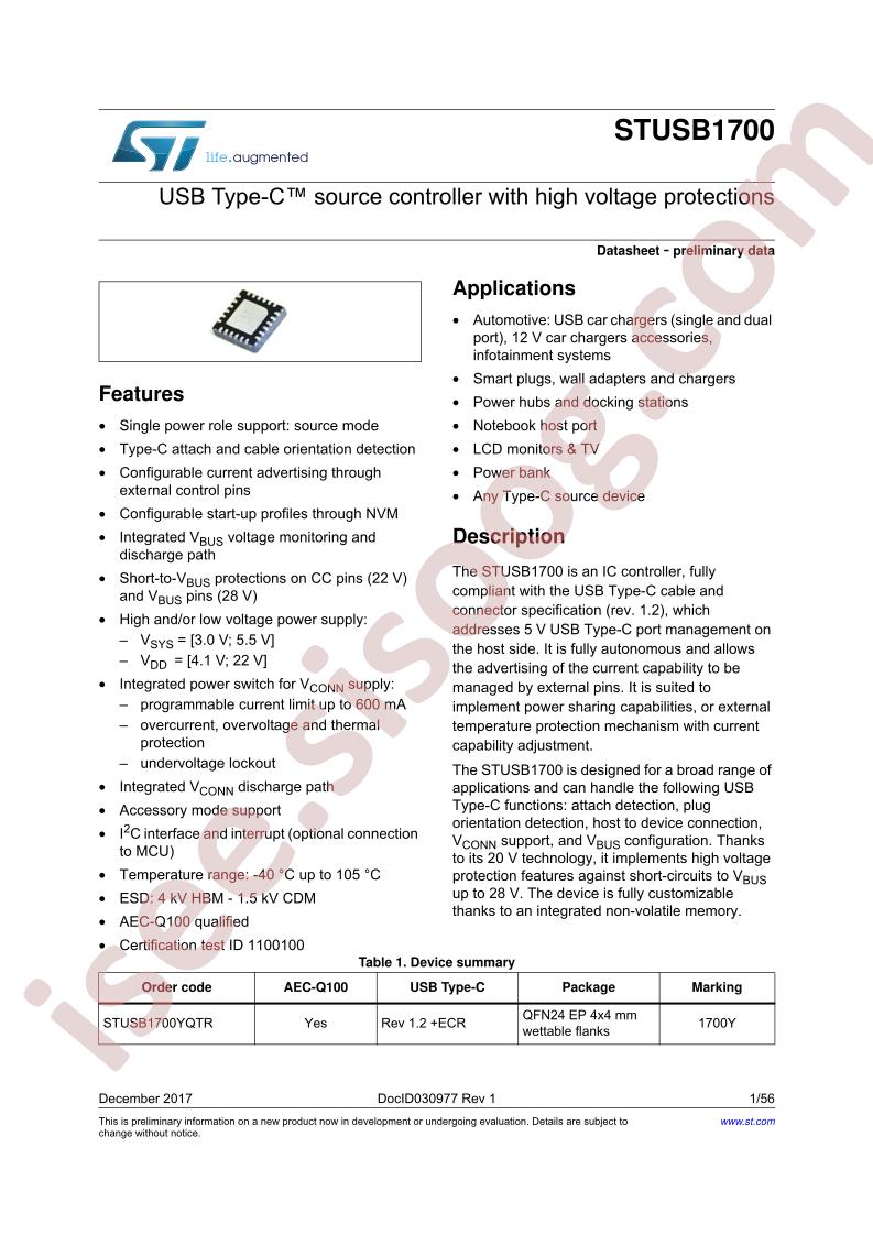 STUSB1700