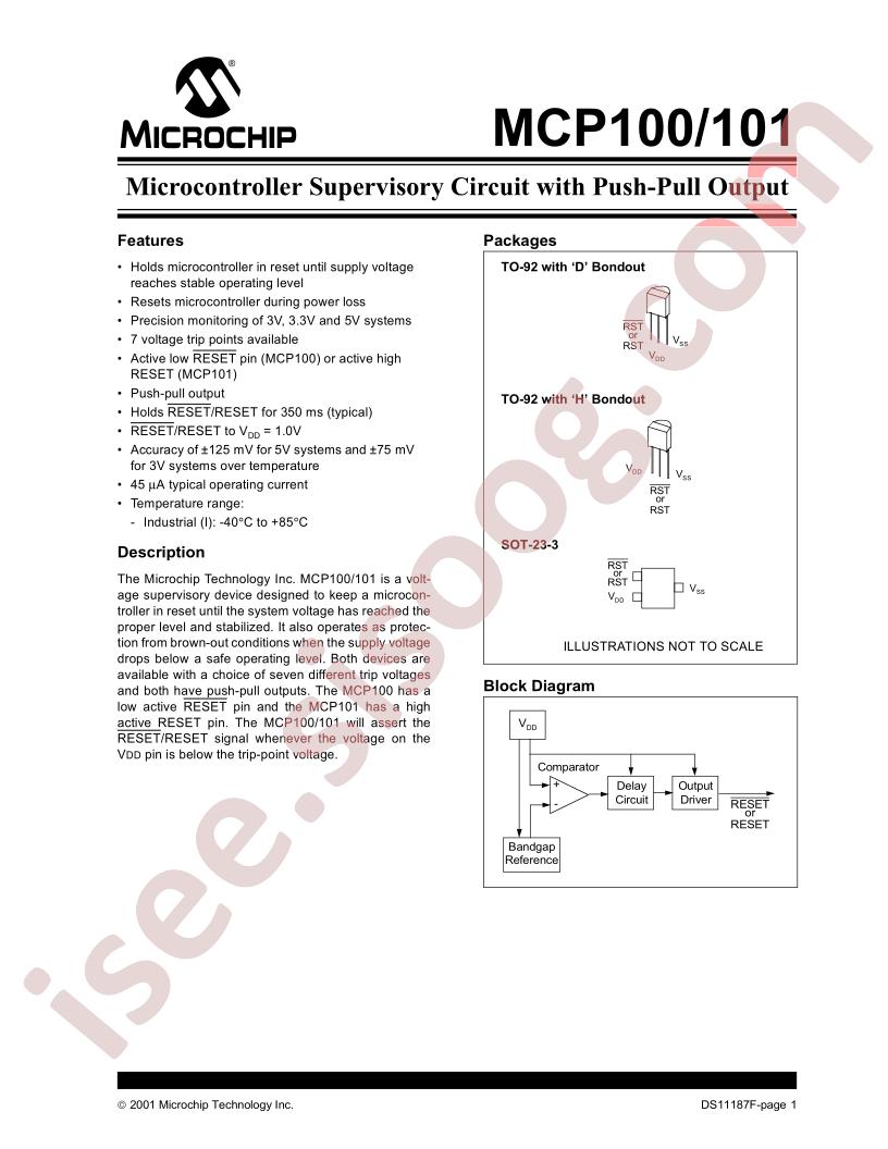 MCP100, 101