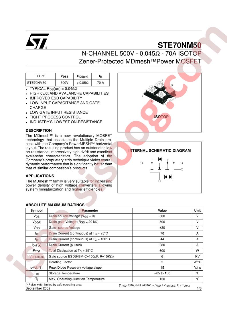STE70NM50