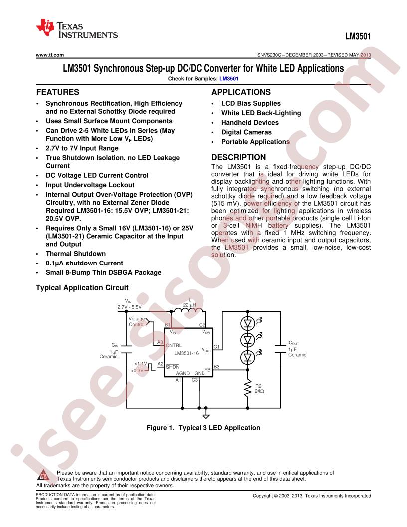 LM3501