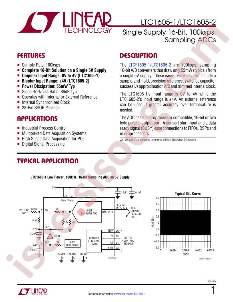 LTC1605-1(-2)