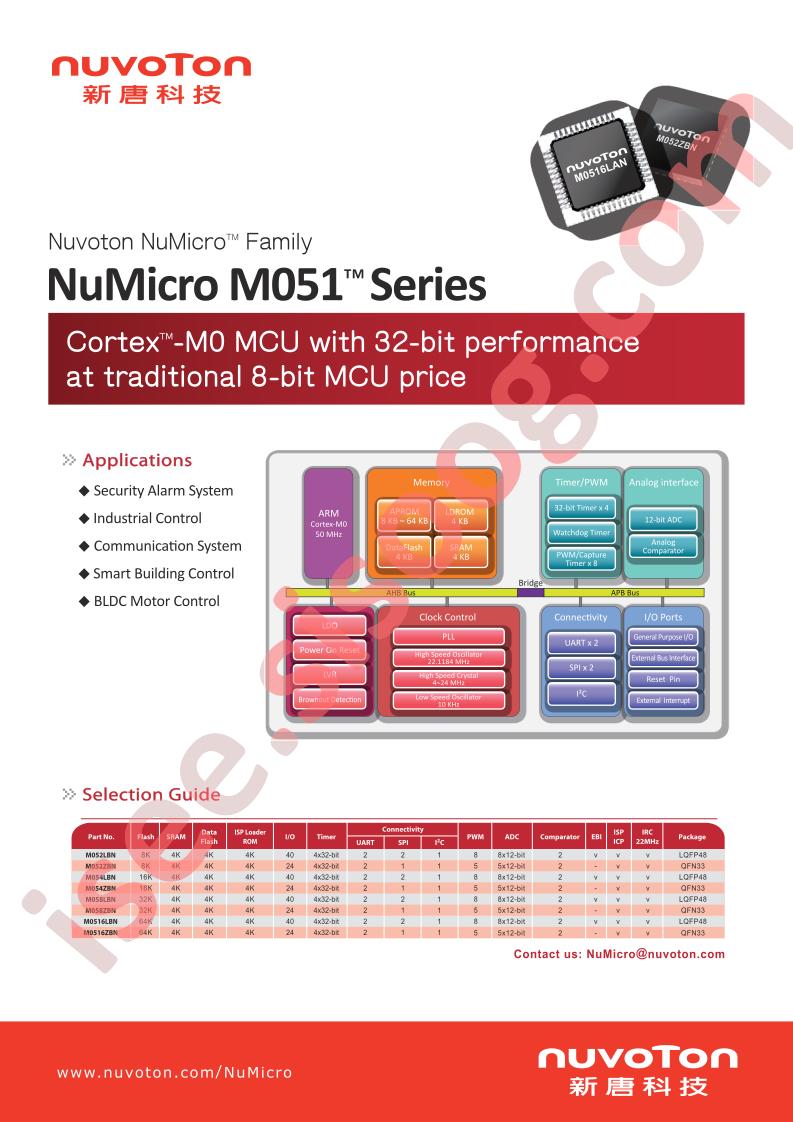 M051 Series Flyer