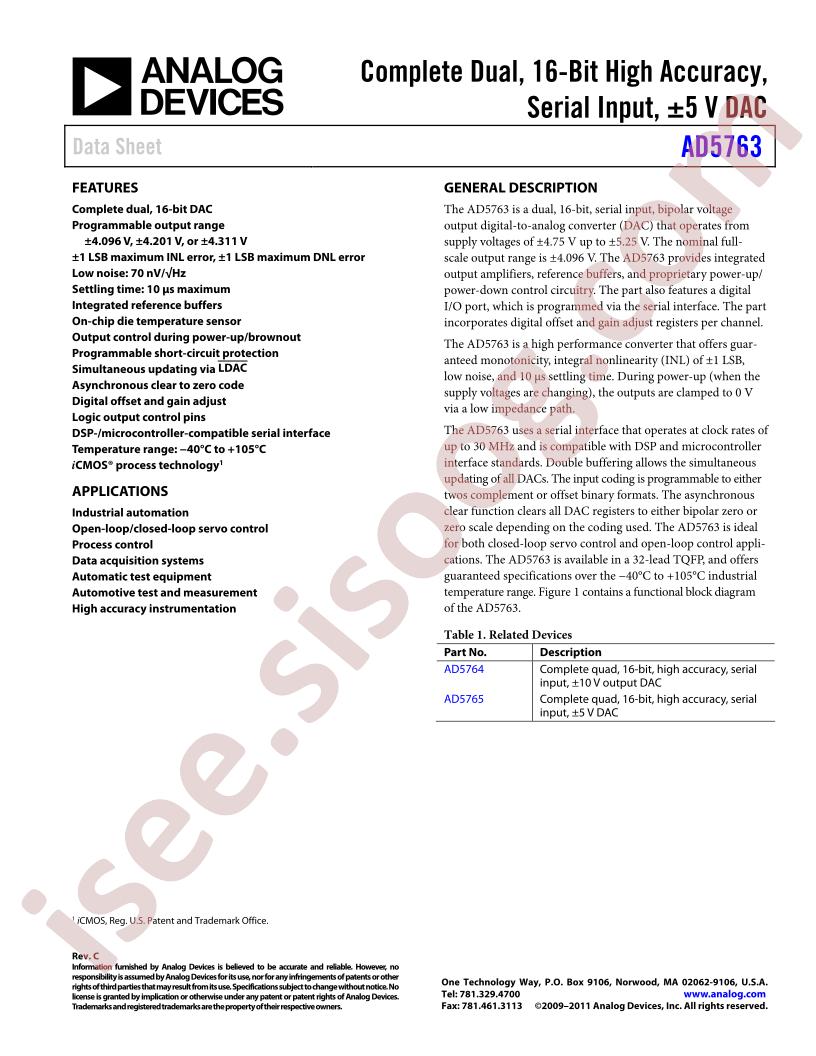 AD5763