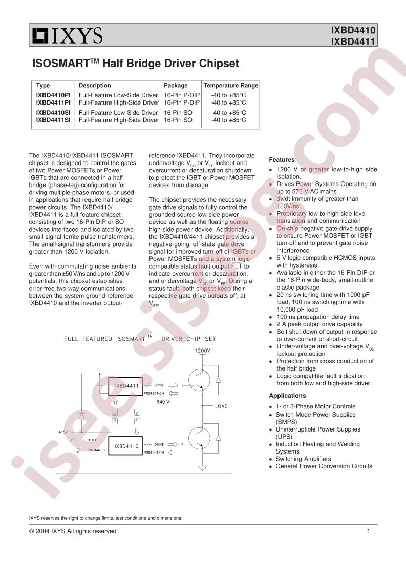 IXBD4410/11