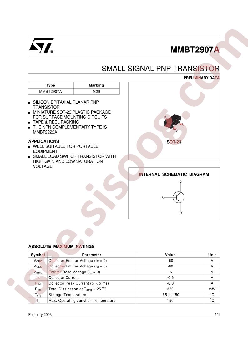 MMBT2907A