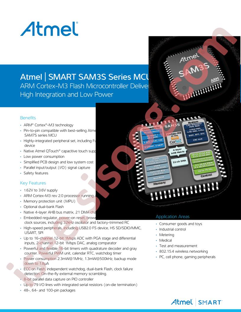 SAM3S Series Flyer