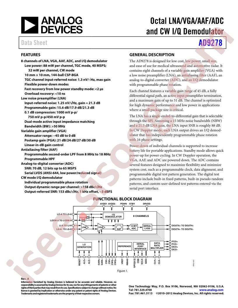 AD9278
