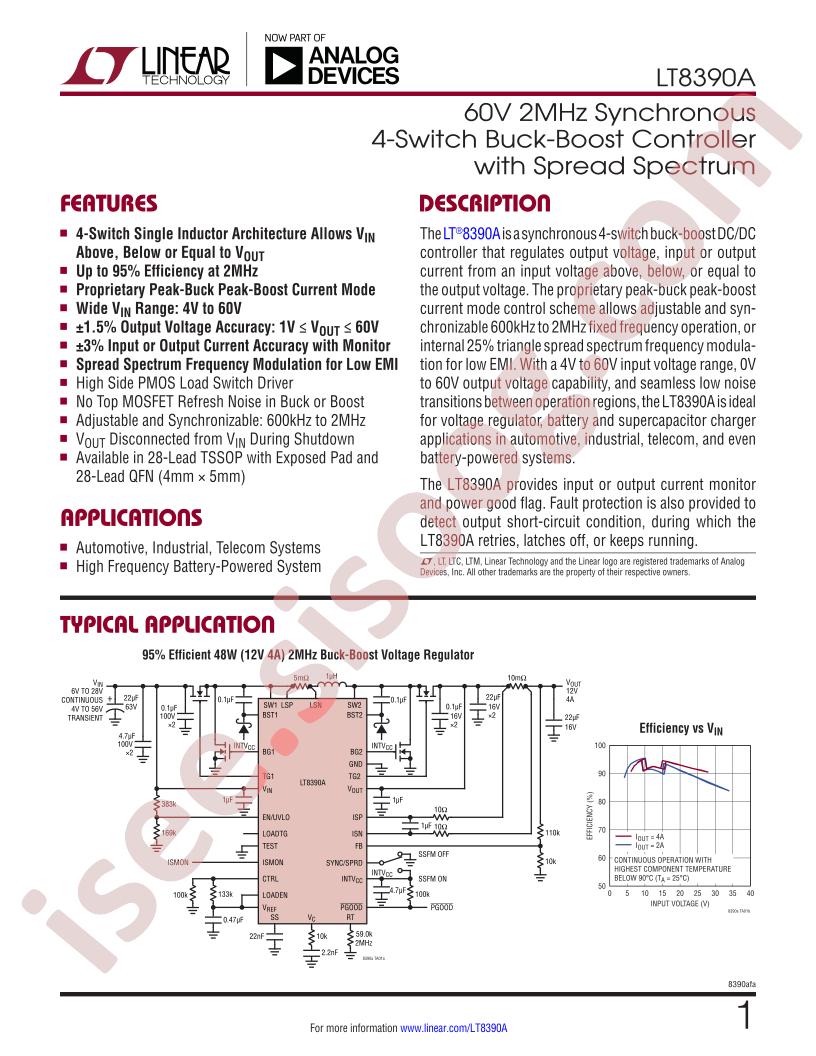 LT8390A Datasheet