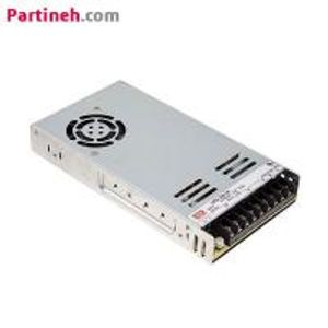 منبع تغذیه سوئیچینگ 24 ولت 14.6 آمپر مدل LRS-350-24 برند مینول (MEAN WELL)