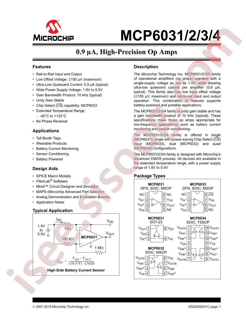MCP6031-34