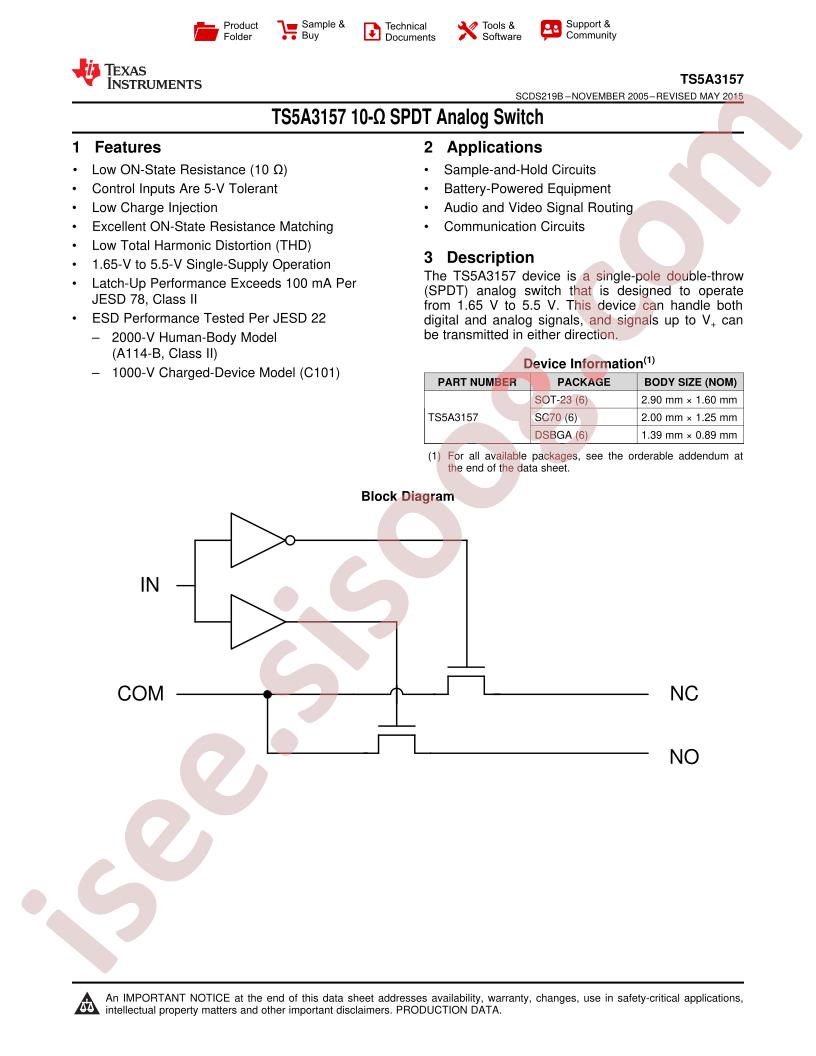 TS5A3157