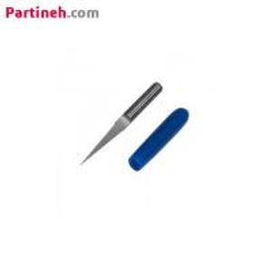 ابزار حک و تراش دستگاه CNC شفت 3.175 با زاویه 10 درجه و قطر 0.1 میلیمتر