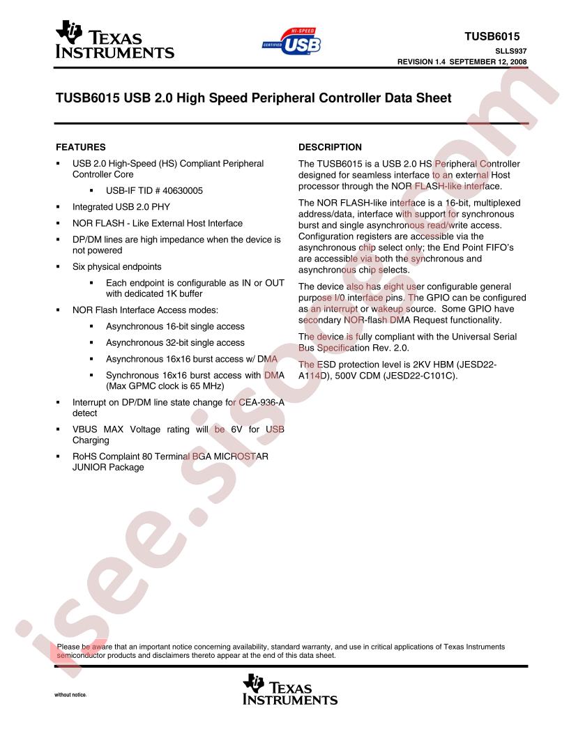 TUSB6015