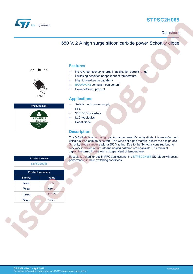 STPSC2H065B