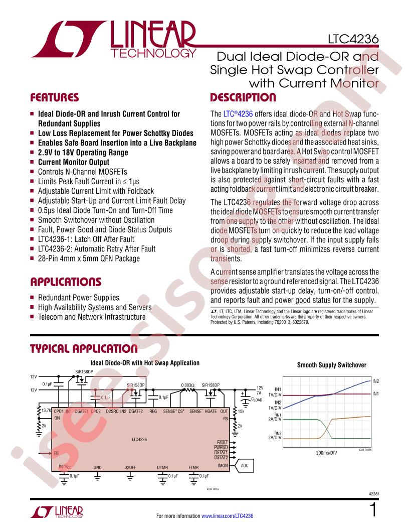 LTC4236 Datasheet