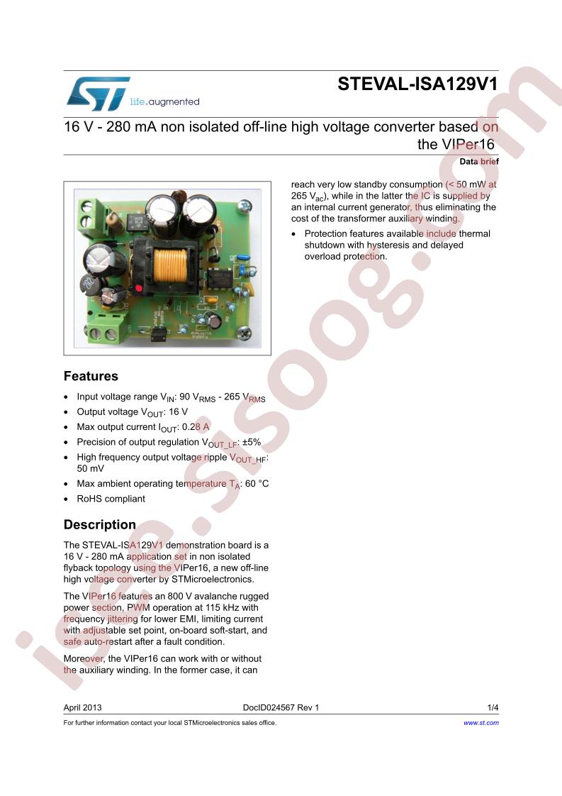 STEVAL-ISA129V1