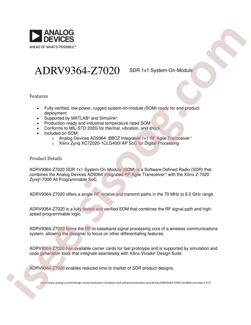 ADRV9364-Z7020