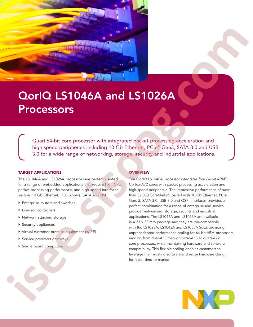 LS1026A, LS1046A Fact Sheet