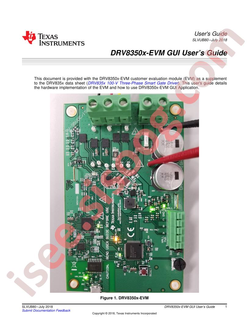 DRV8353RxH-EVM User Guide