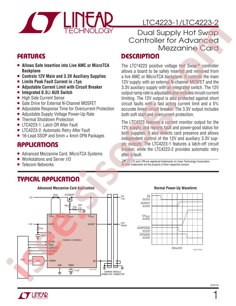 LTC4223-1,-2