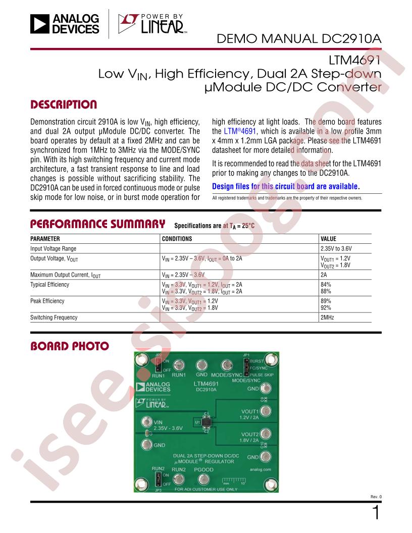 DC2910A Demo Manual