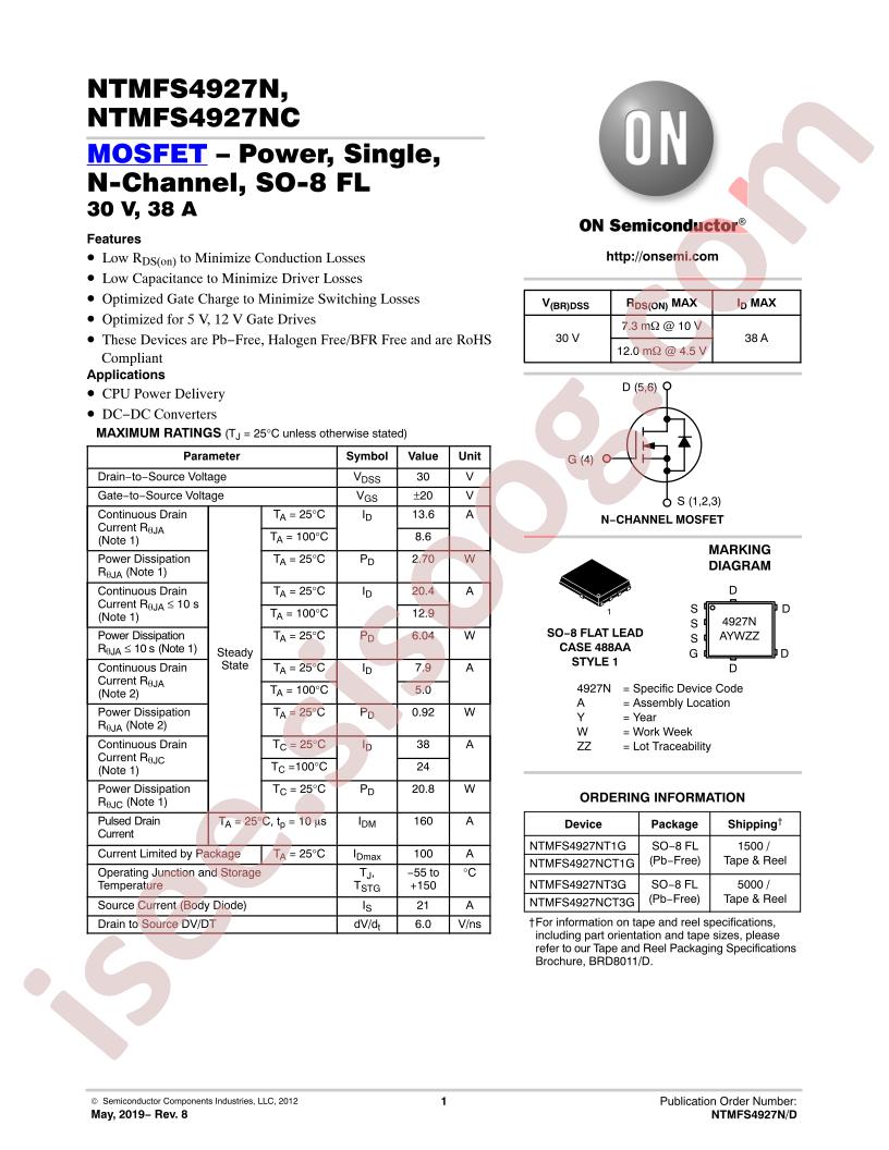 NTMFS4927N