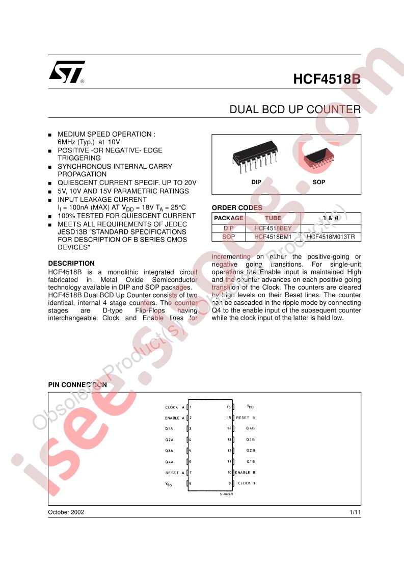 HCF4518B