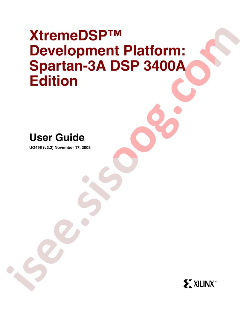 Spartan-3A DSP Development Board