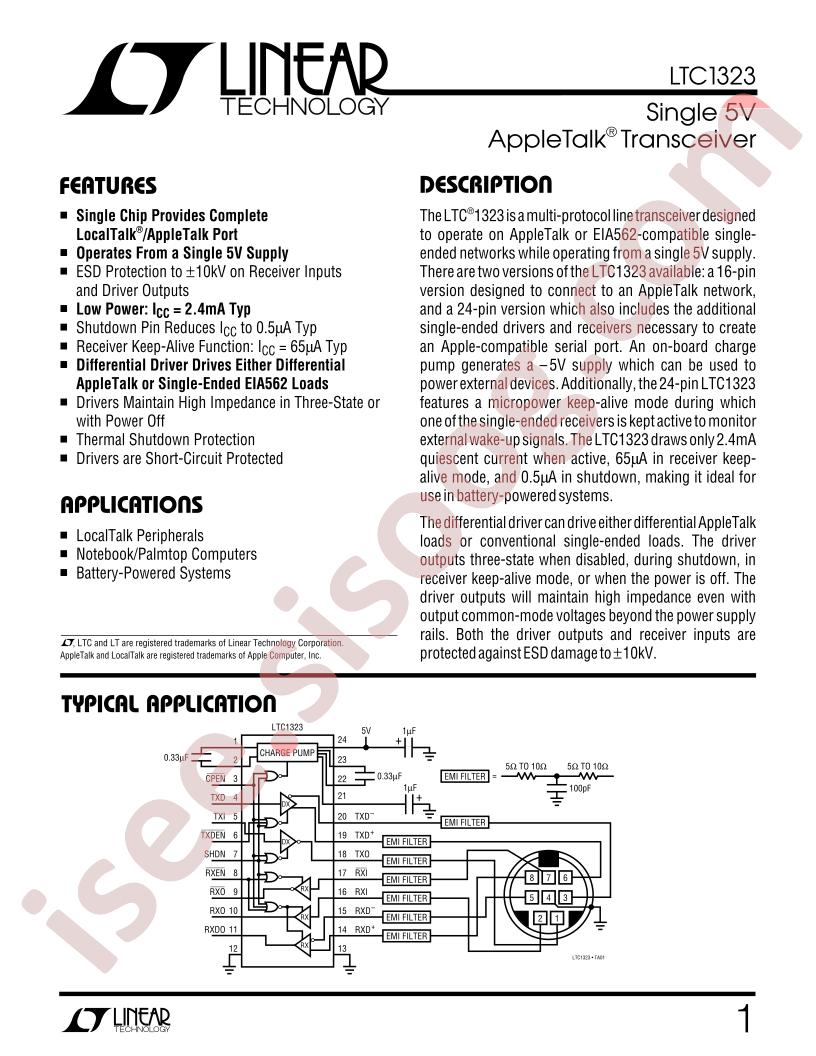 LTC1323