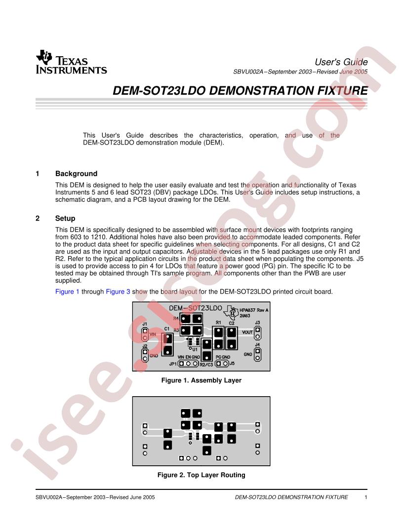 DEM-SOT23LDO Guide