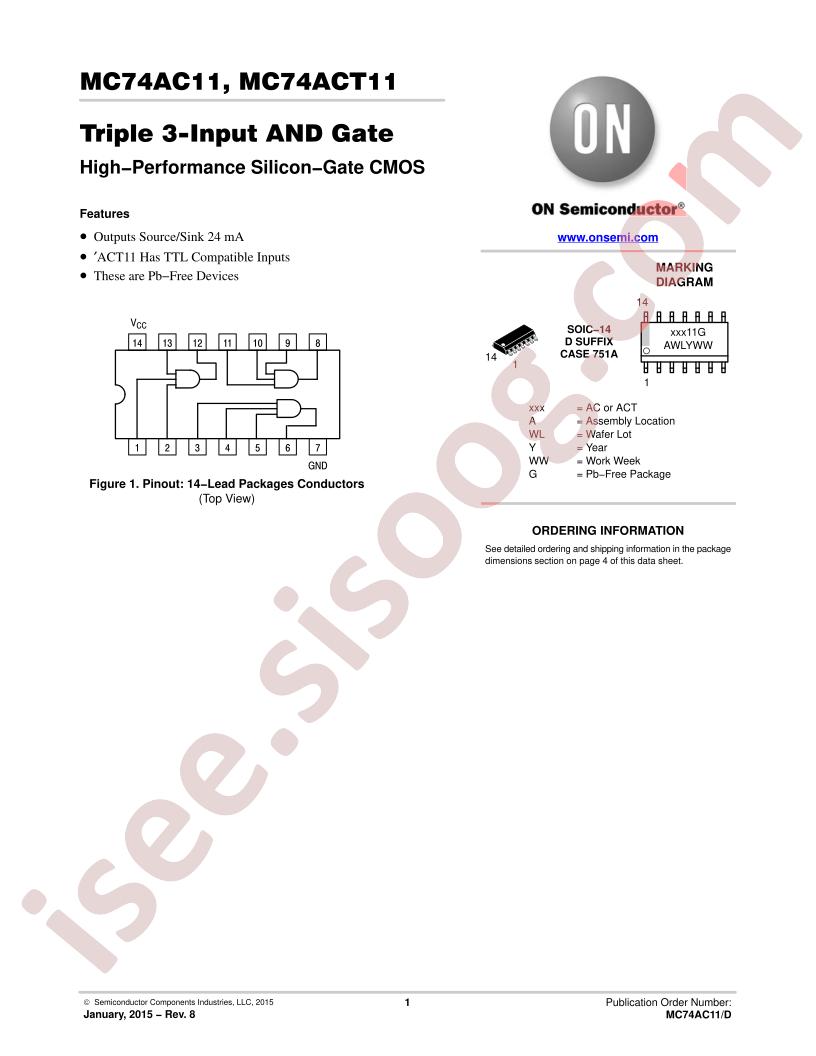 MC74AC(T)11