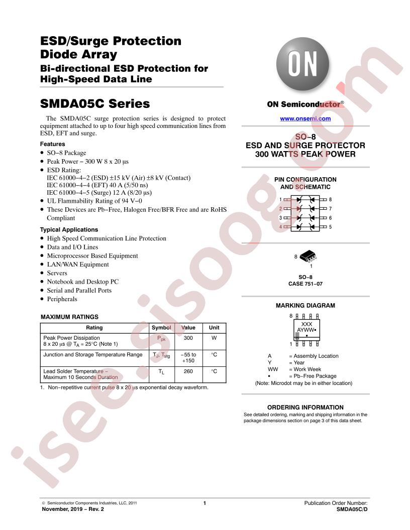 SMDA05C Series