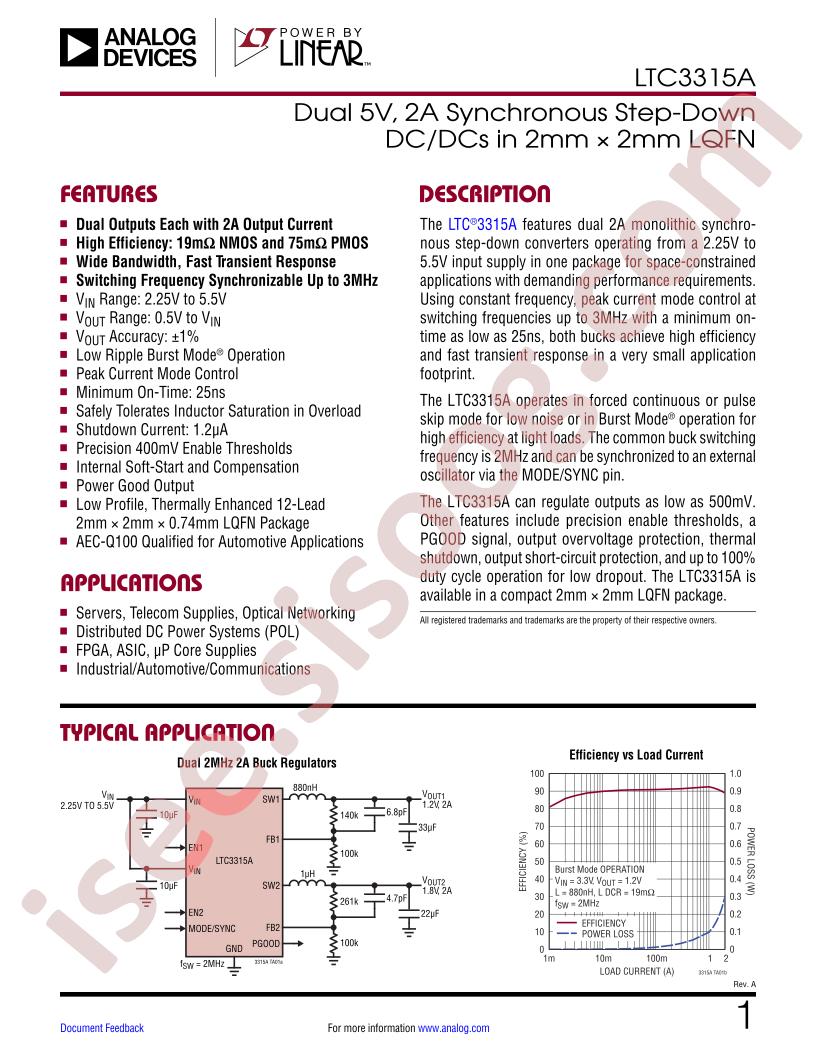 LTC3315A