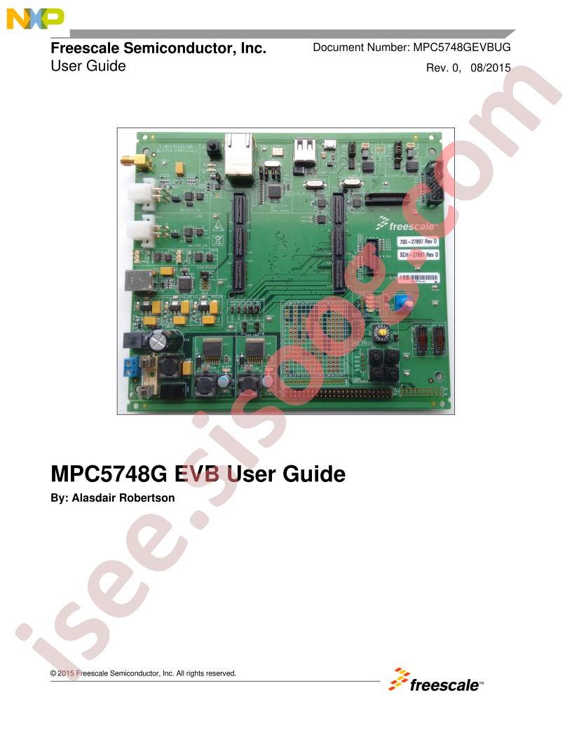MPC574XG User Guide