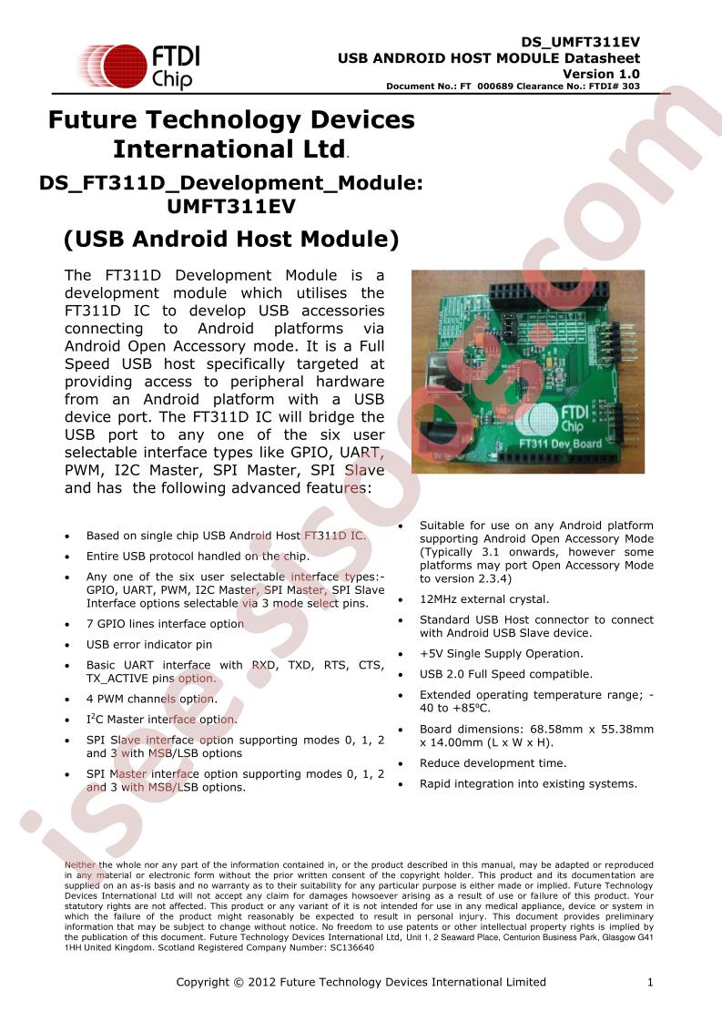 UMFT311EV