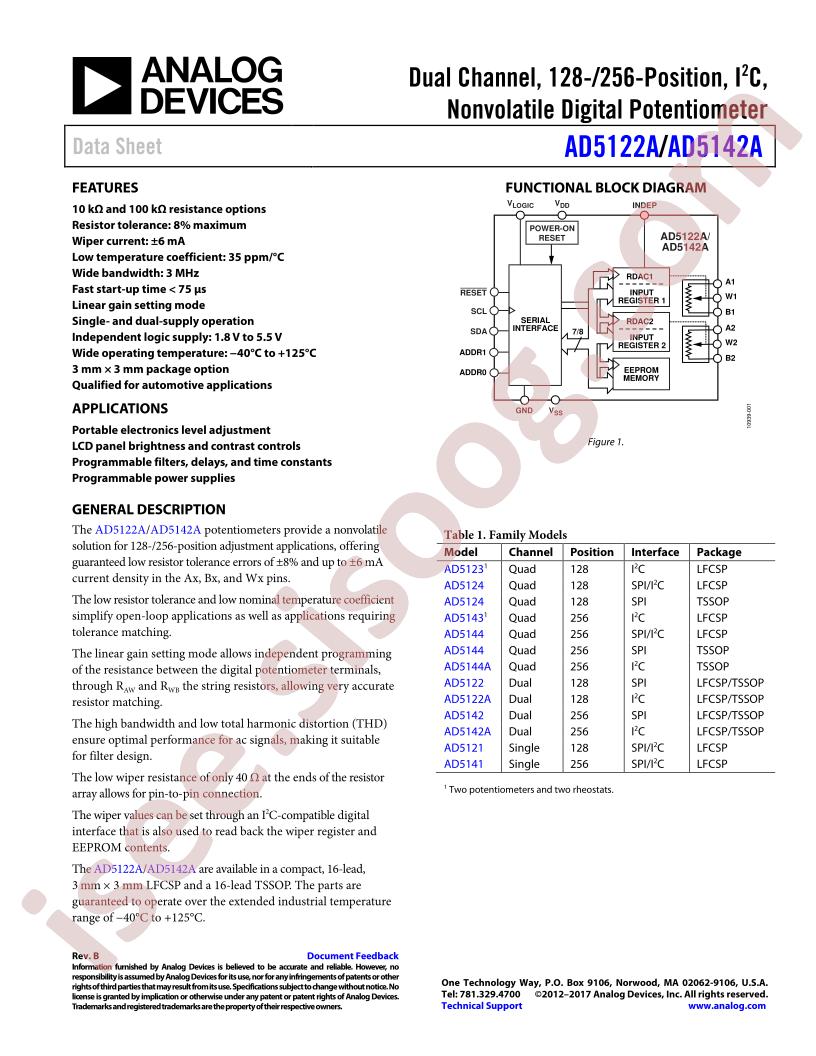 AD5122A,42A
