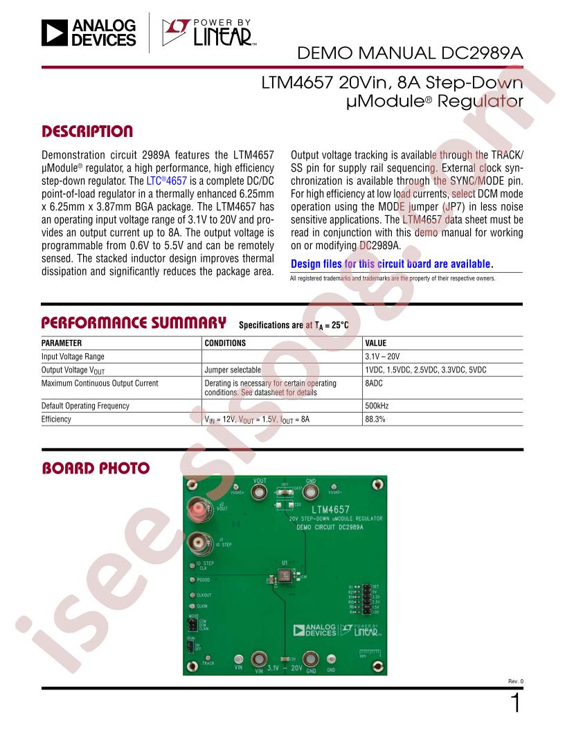DC2989A Demo Manual
