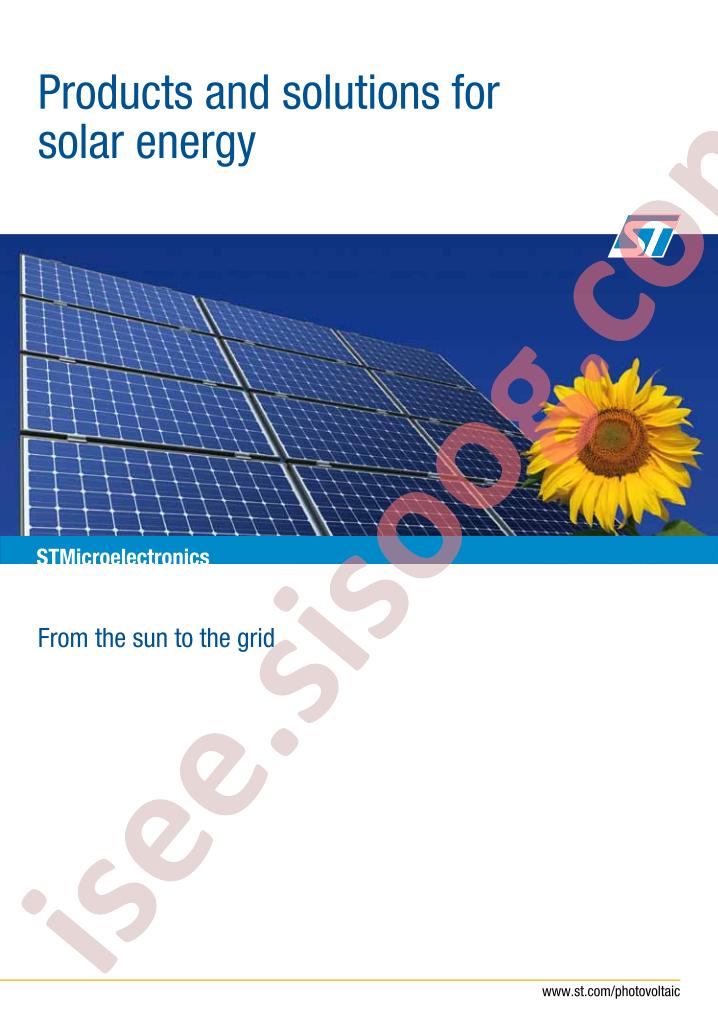 Products & Solutions Solar Energy Brochure