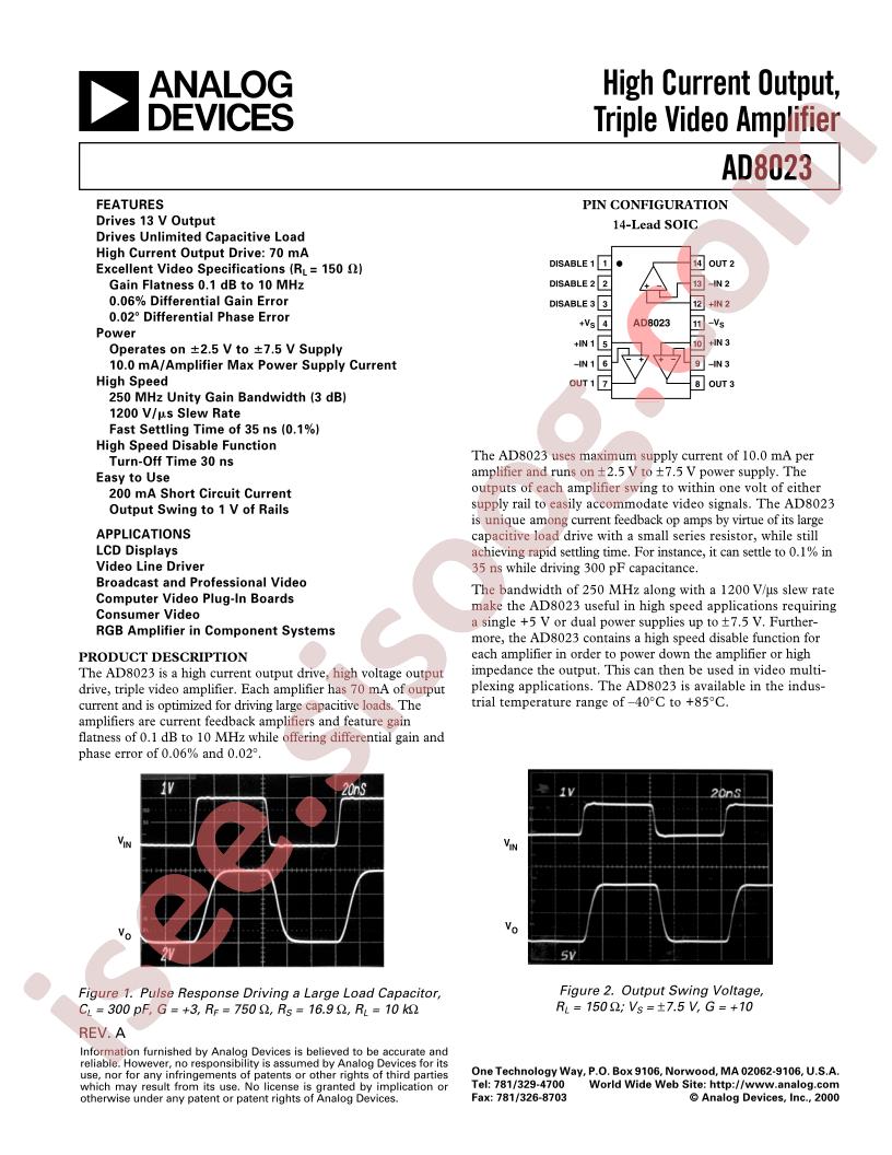 AD8023