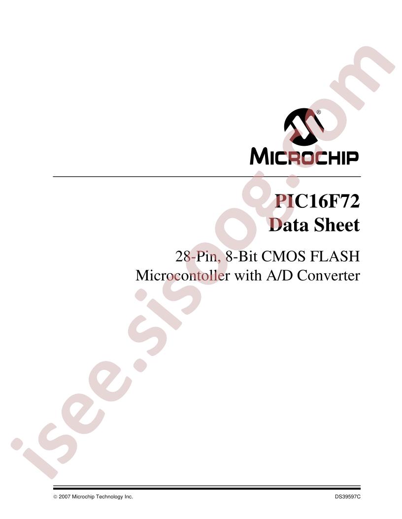 PIC16F72