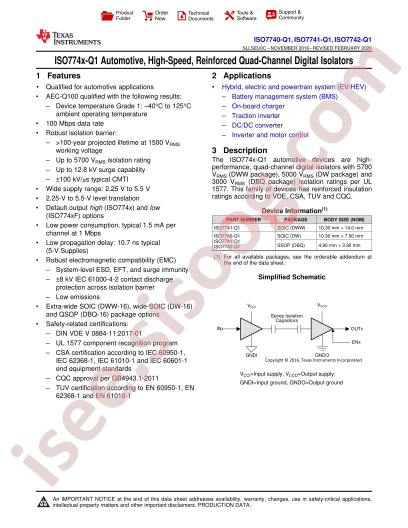 ISO774x(F)-Q1 Datasheet
