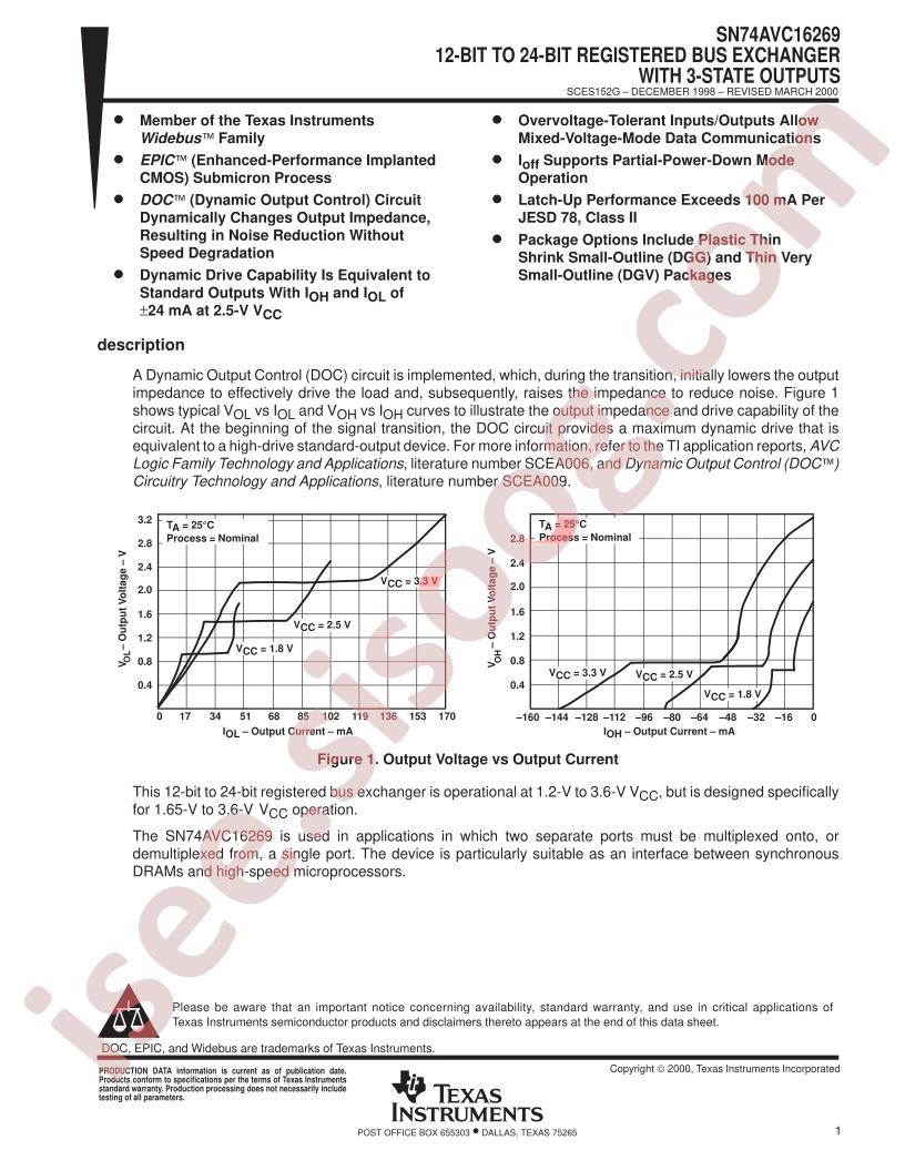 SN74AVC16269